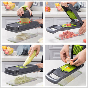 MULTIFUNCTION 12 IN 1 VEGETABLE SLICER