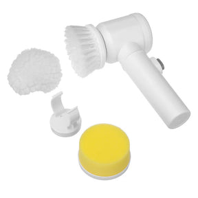 ELECTRIC CLEANING BRUSH WITH 3 BRUSH HEADS